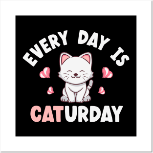 Every Day is Caturday Posters and Art